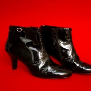 Cole Haan Patent Leather Boots